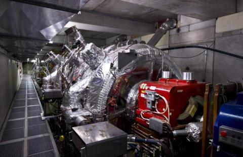 Instalaciones del Desacelerador de Antiprotones (AD) en el CERN.